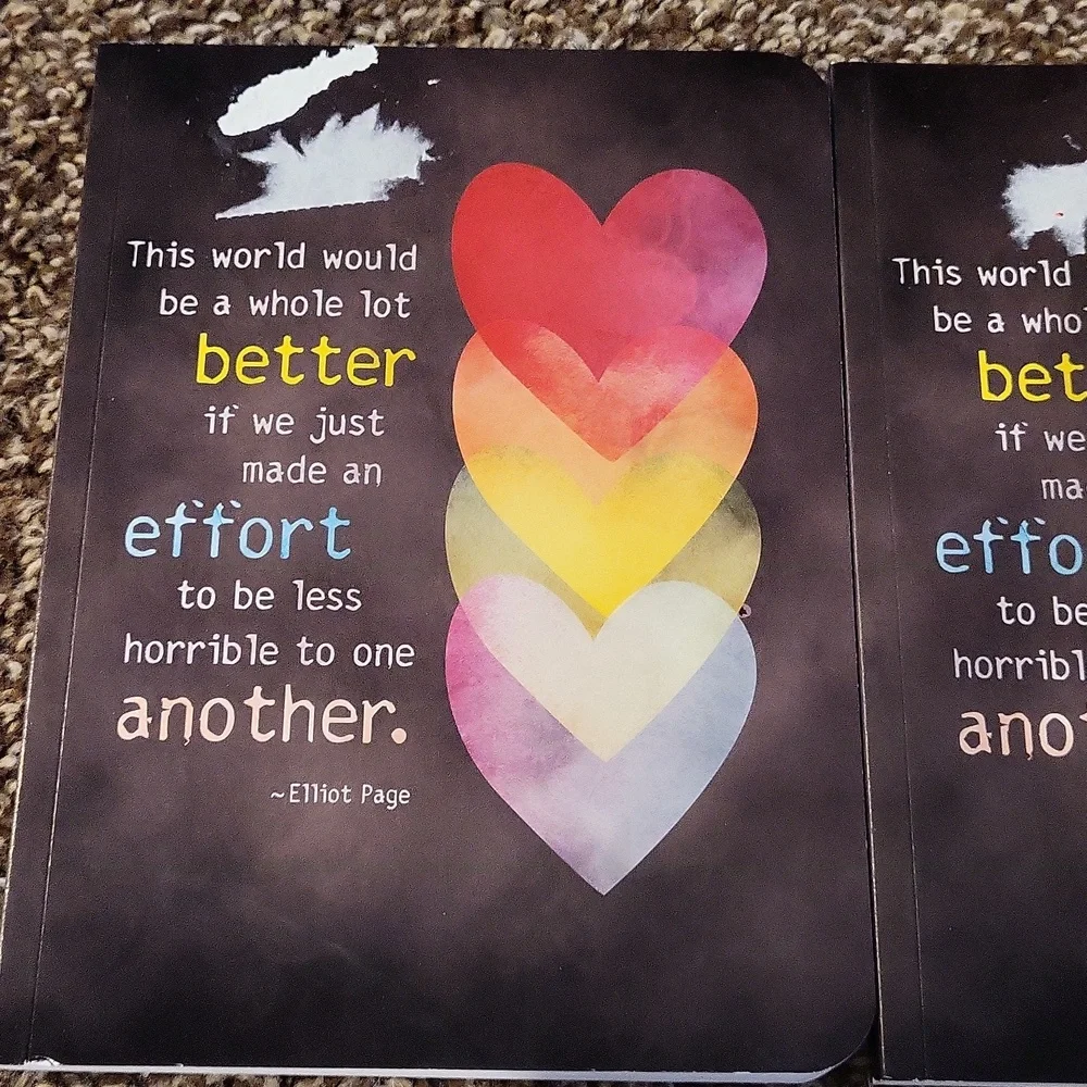 Tree Free Heart Design Notebooks